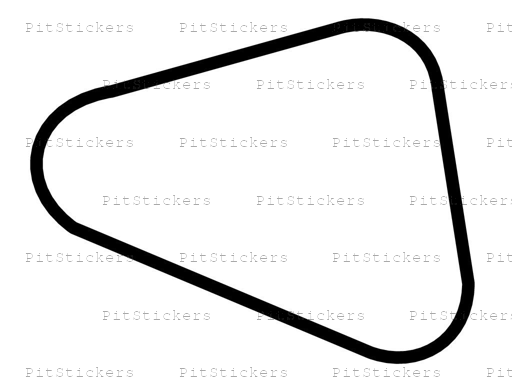 EuroSpeedway Lausitz Tri-Oval Sticker