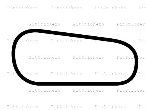 Gateway Raceway Track Sticker Gateway Motorsports Park Oval Sticker – PitStickers