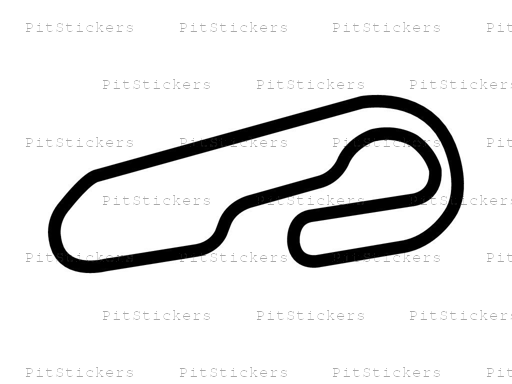 Gateway Motorsports Park Road Course Sticker