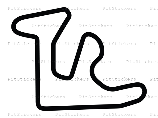 GingerMan Raceway Sticker