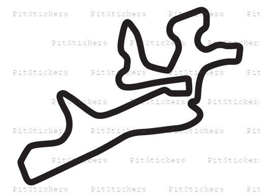 Gotland Ring Grand Prix Circuit Sticker