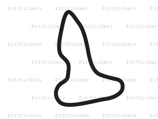 Gotland Ring Tjelvar Circuit Sticker