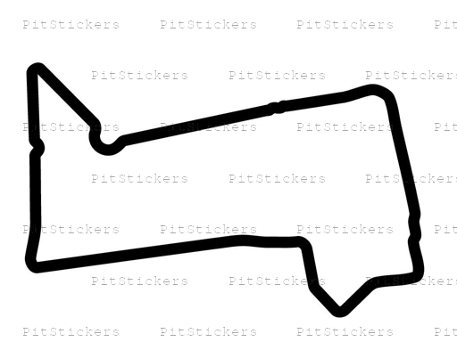Hamilton Street Circuit Sticker