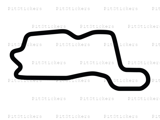 Heartland Park of Topeka NASCAR A Sticker