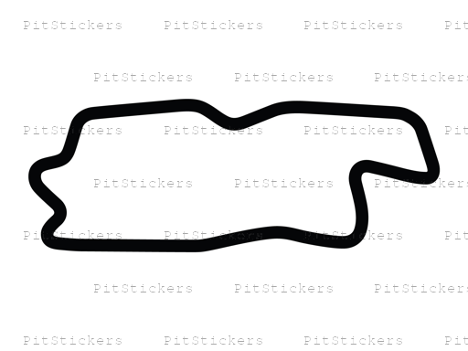 Heartland Park of Topeka NASCAR B Sticker