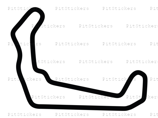 High Plains Raceway North Course Sticker