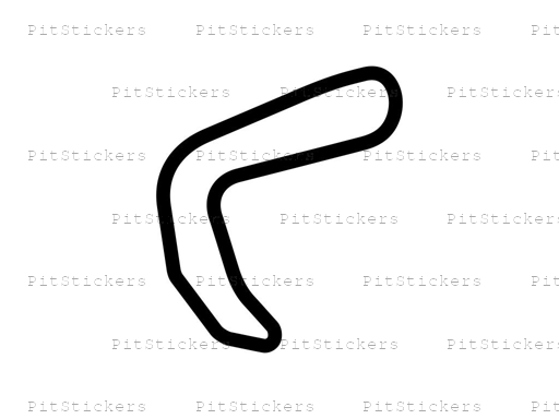 Highlands Motorsports Park A Sticker