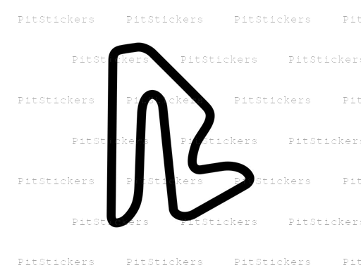 Hill Country Kart Club Layout A Sticker