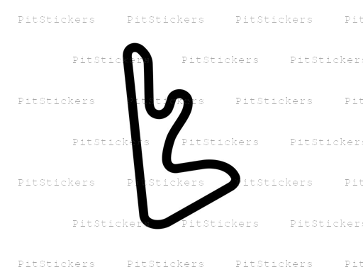 Hill Country Kart Club Layout C Sticker
