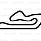 Honjo Circuit Sticker