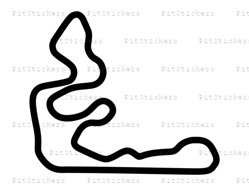 Inde Motorsports Ranch Main Circuit Sticker