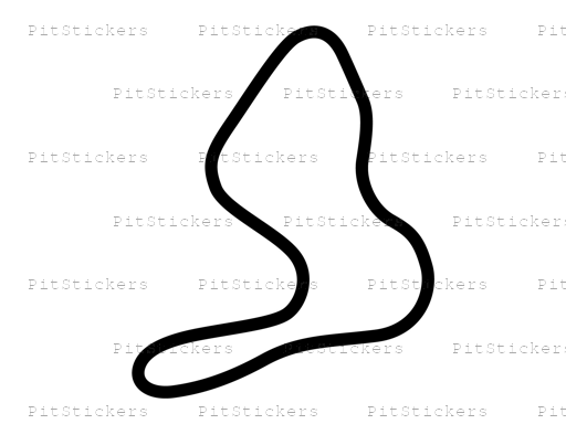 Inde Motorsports Ranch North Course Sticker