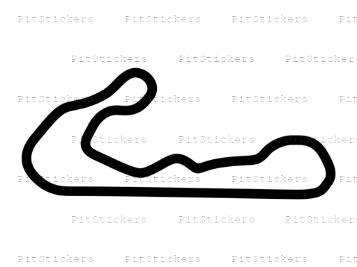 Inde Motorsports Ranch South Course Sticker