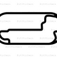 Indianapolis Motor Speedway Combined Circuit Sticker