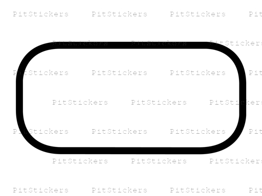 Indianapolis Motor Speedway Oval Sticker