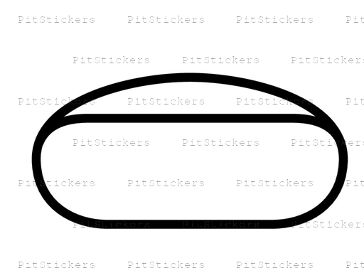 Iowa Speedway Oval Sticker