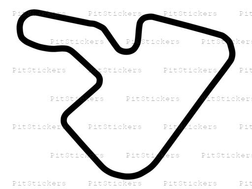Irungattukottai Race Track Club Circuit Sticker