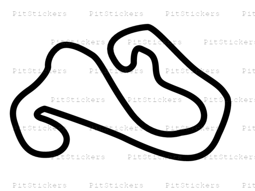 Izmit Korfez Pisti Kart Track Circuit Sticker