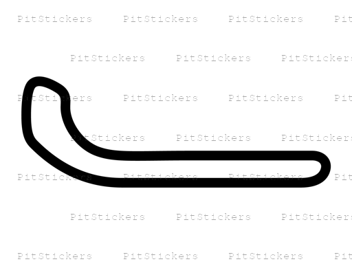 Kansas Speedway Infield Course Sticker