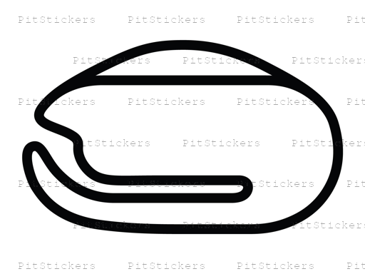 Kansas Speedway Road Course Sticker