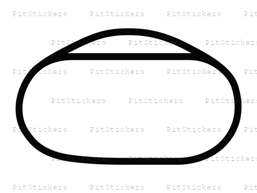 Kansas Speedway Tri-Oval Sticker