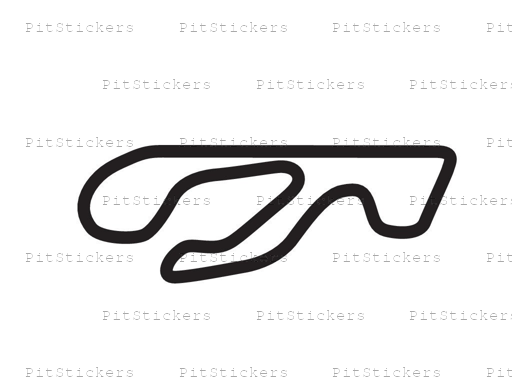 Karlskoga Motorstadion Circuit Sticker