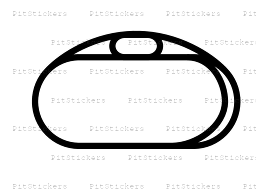 Kentucky Speedway Tri-Oval Sticker