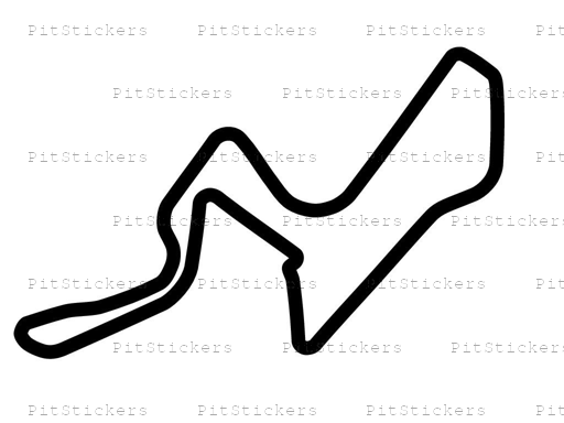 Kyalami Race Track Sticker