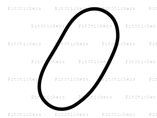 Las Vegas Motor Speedway Bullring Course Sticker