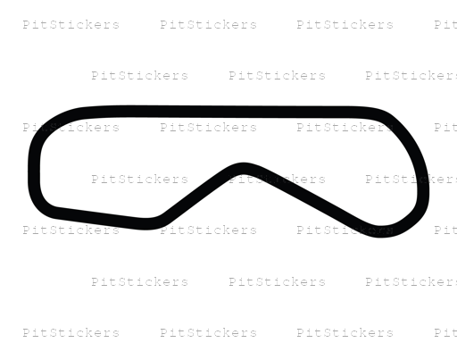 Las Vegas Motor Speedway Infield Course Short Sticker
