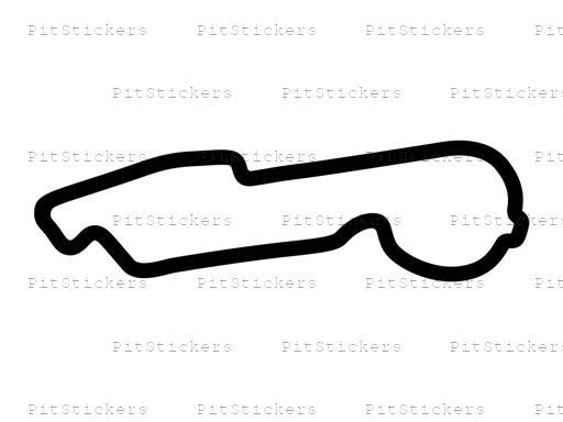Leipzig Porsche Testing Centre Kleiner Circuit Sticker