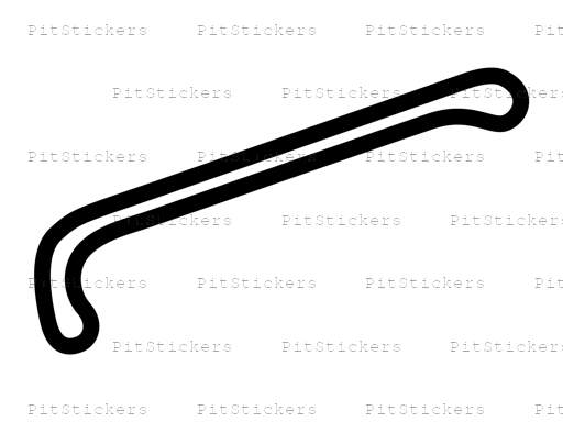 Leipzig Porsche Testing Centre Speed Loop Sticker