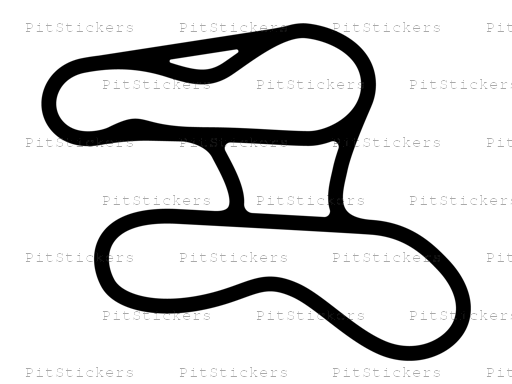 Lime Rock Park Autocross Course Sticker