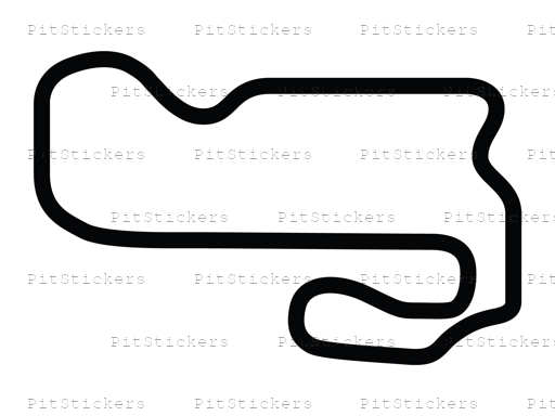 Lucas Oil Raceway Road Course Sticker