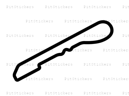 Memphis International Raceway Sticker
