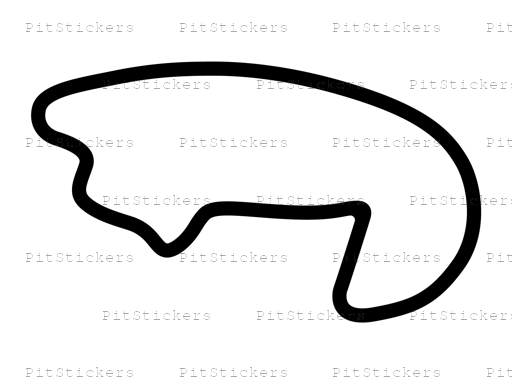 Michigan International Speedway Road Course Sticker