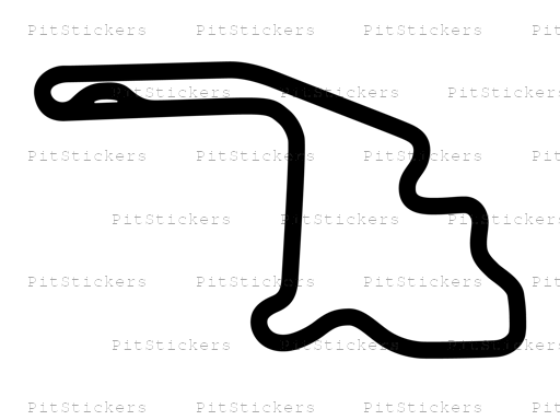 Mid-Ohio Main Combo Course Sticker