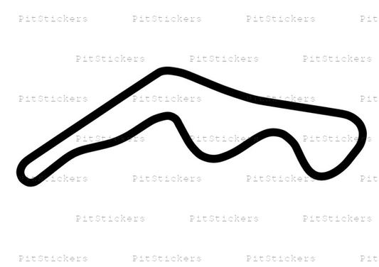 Mike Pero Motorsport Park 'B' Circuit Sticker