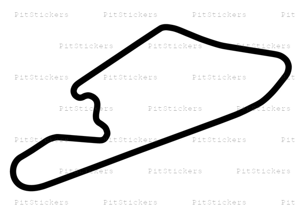 Mike Pero Motorsport Park Club Circuit Sticker