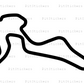 Mont Tremblant Circuit with Chicane Sticker