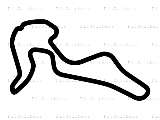 Mont Tremblant Circuit with Chicane Sticker