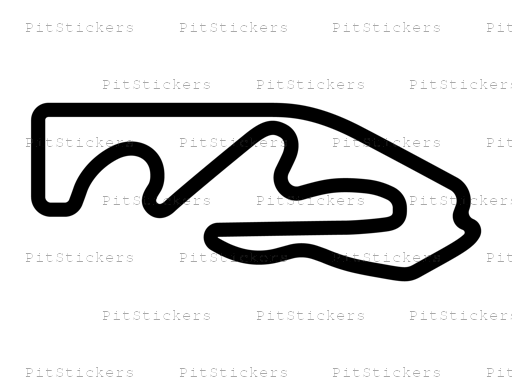 Monticello Motor Club 66 Course Sticker