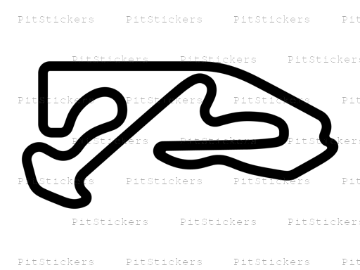 Monticello Motor Club Full Course Sticker