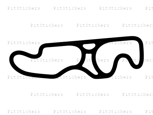 Monticello Motor Club Kart Course Sticker