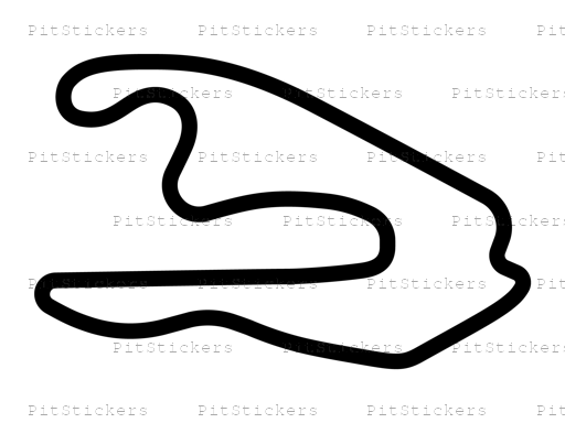 Monticello Motor Club North Course Sticker