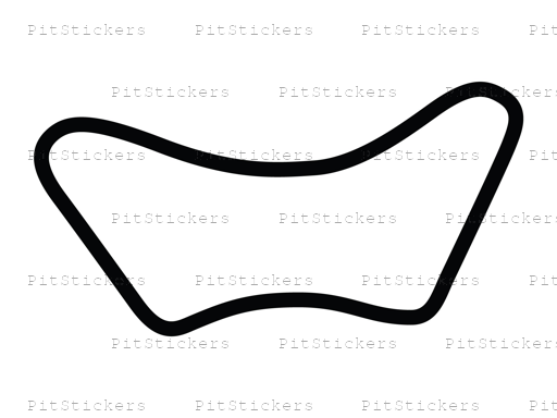 Morgan Park Raceway C Course Sticker