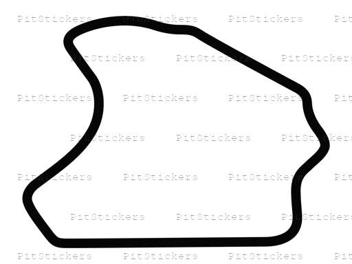 Morgan Park Raceway D Course Sticker