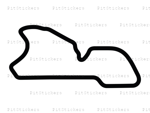 Morgan Park Raceway I Course Sticker
