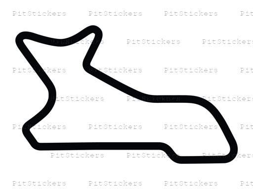 Morgan Park Raceway K Course Sticker