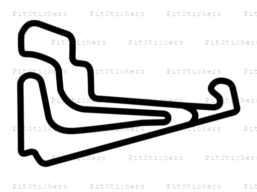 Moscow Autodrom at Miachkovo Sticker